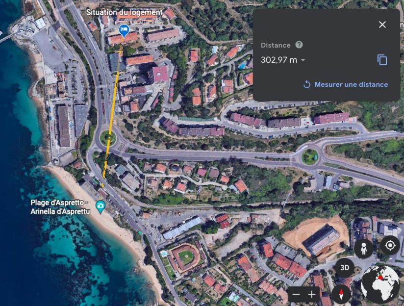 Magnifique Appartement Avec Balcon Vue Mer A L'Entree D'Ajaccio Ajaccio  Eksteriør bilde